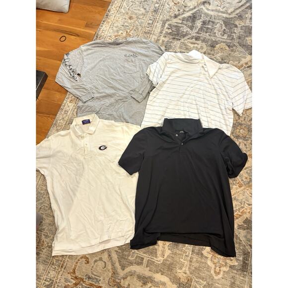Lot of 18 Men’s Shirts (Polo and Tee Shirt), All sized XL - XXL. Assorted Brands - Picture 4 of 5
